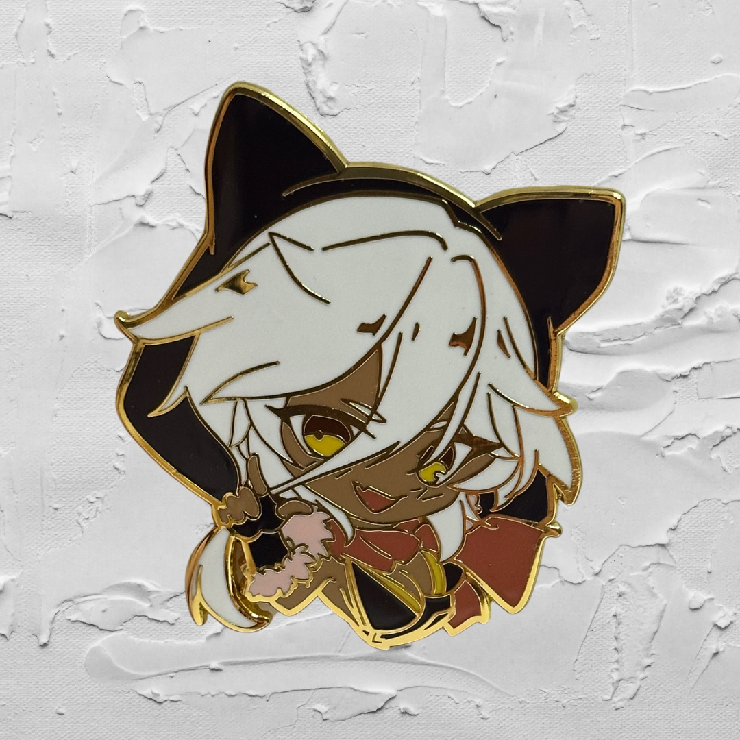 Luky Yuki Hard Enamel Pins