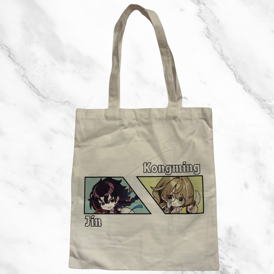 Kongming & Jin Tote Bag