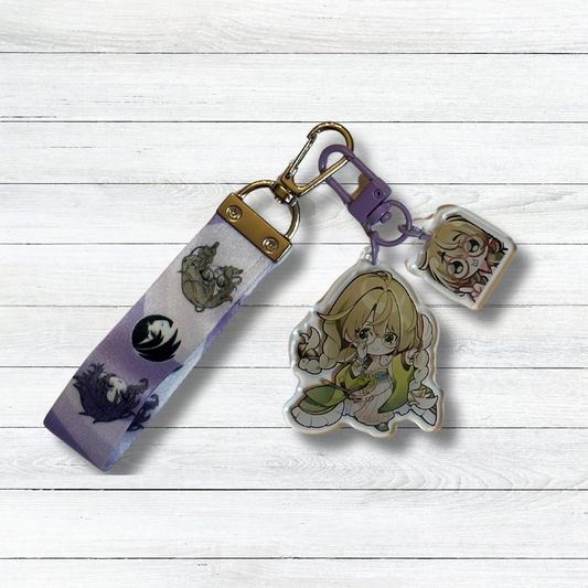 2" Acrylic Charms + Strap