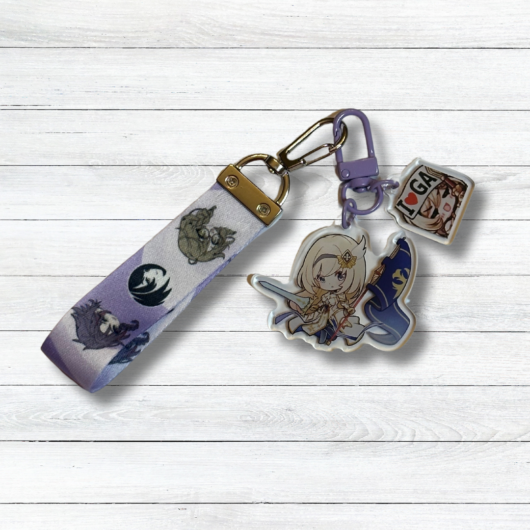 2" Acrylic Charms + Strap