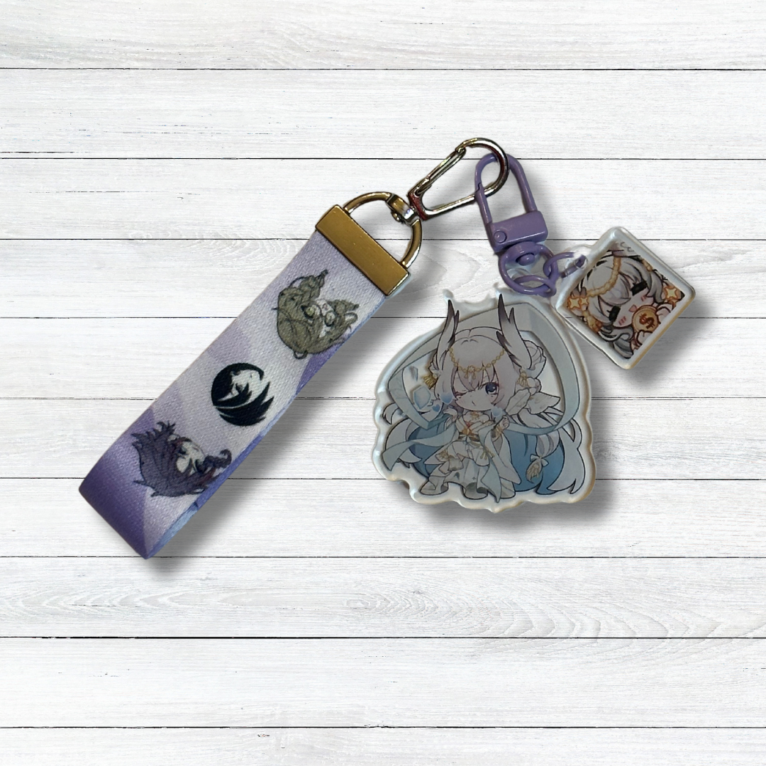 2" Acrylic Charms + Strap