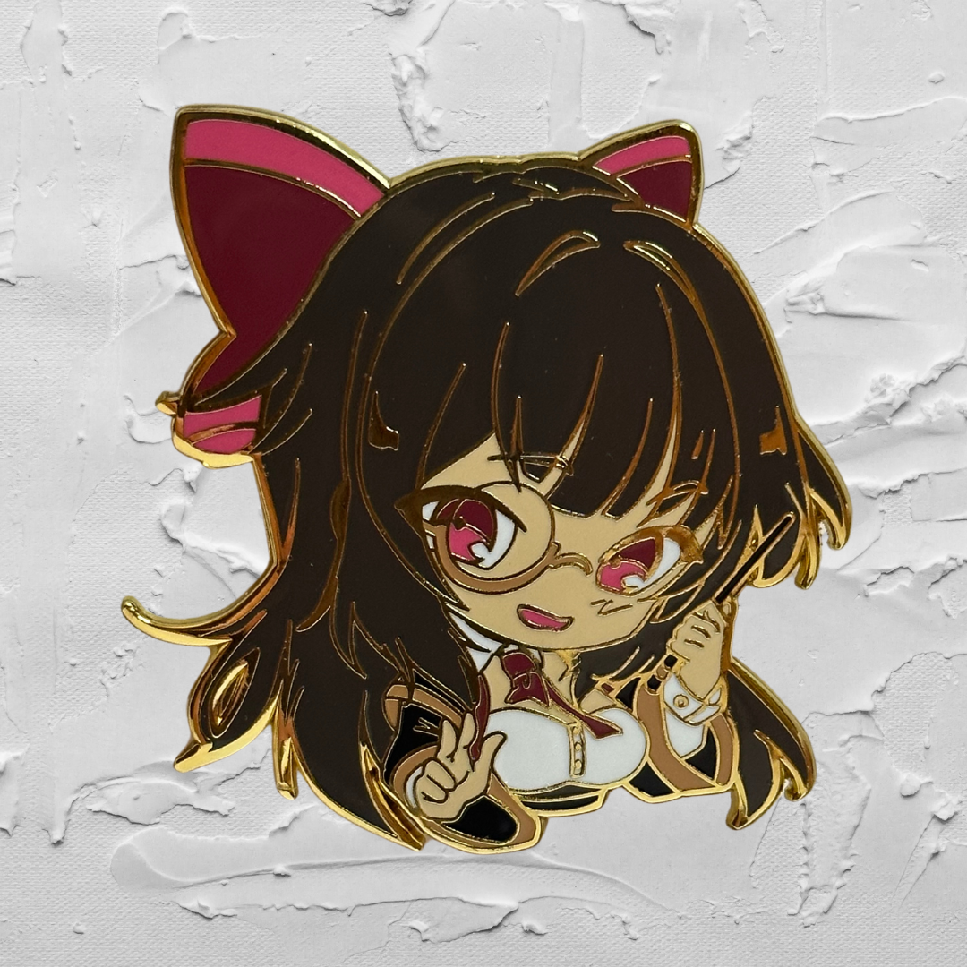 Luky Yuki Hard Enamel Pins